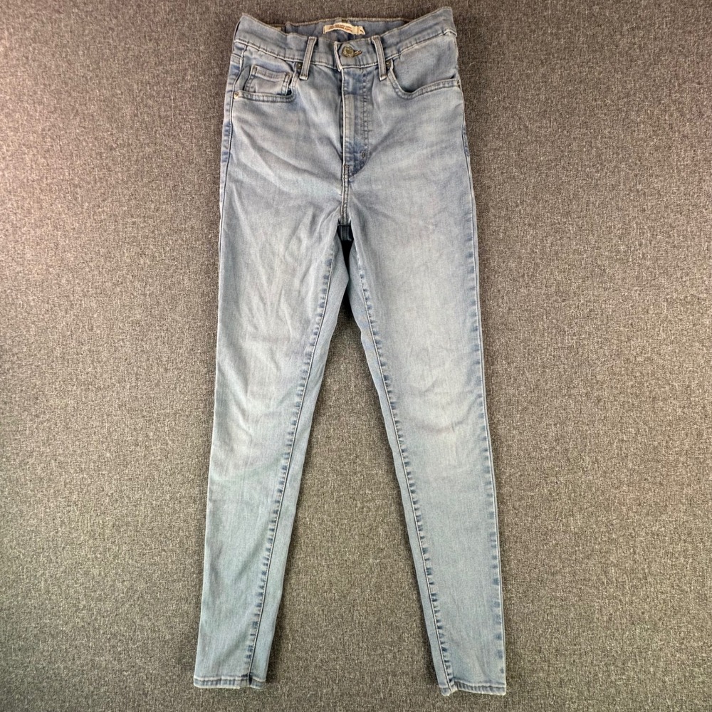Levi's Jeans Women 28 Mile High Super Skinny Light Wash Stretch Waterless